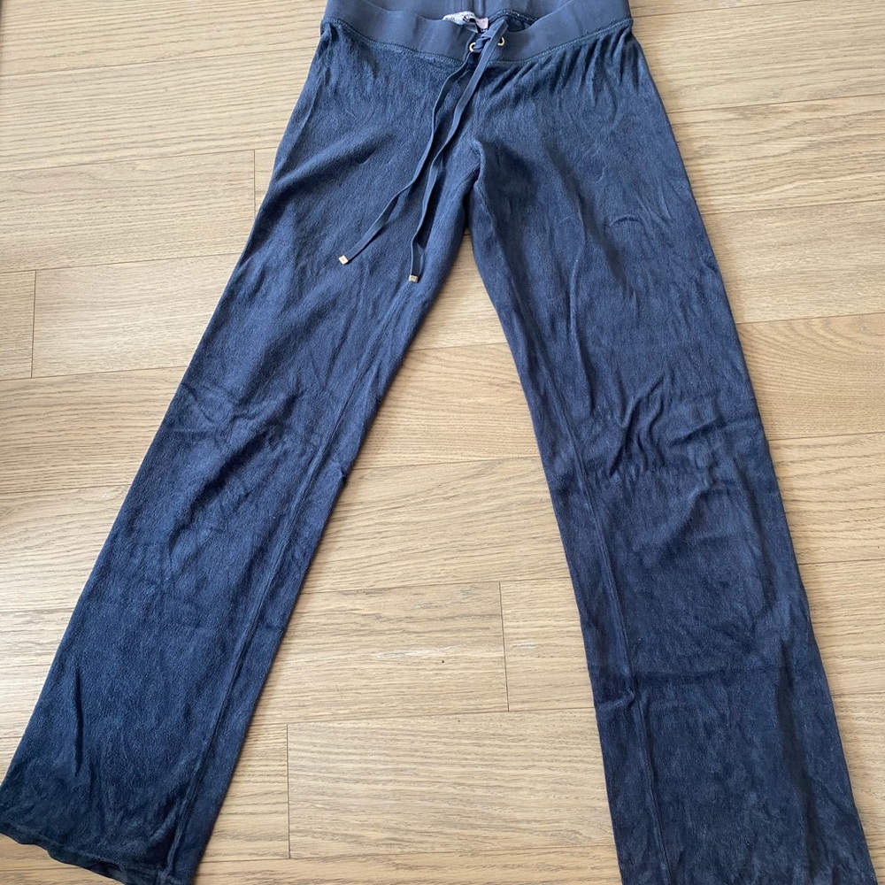 Juicy couture velour grey sweatpants